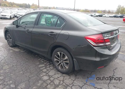 2013 Honda Civic Ex-L из США, поврежденный, VIN 19XFB2F91DE215244